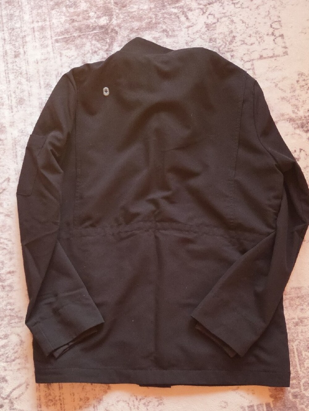 Women's Black Page Scrub Jacket - Picture 3 of 3